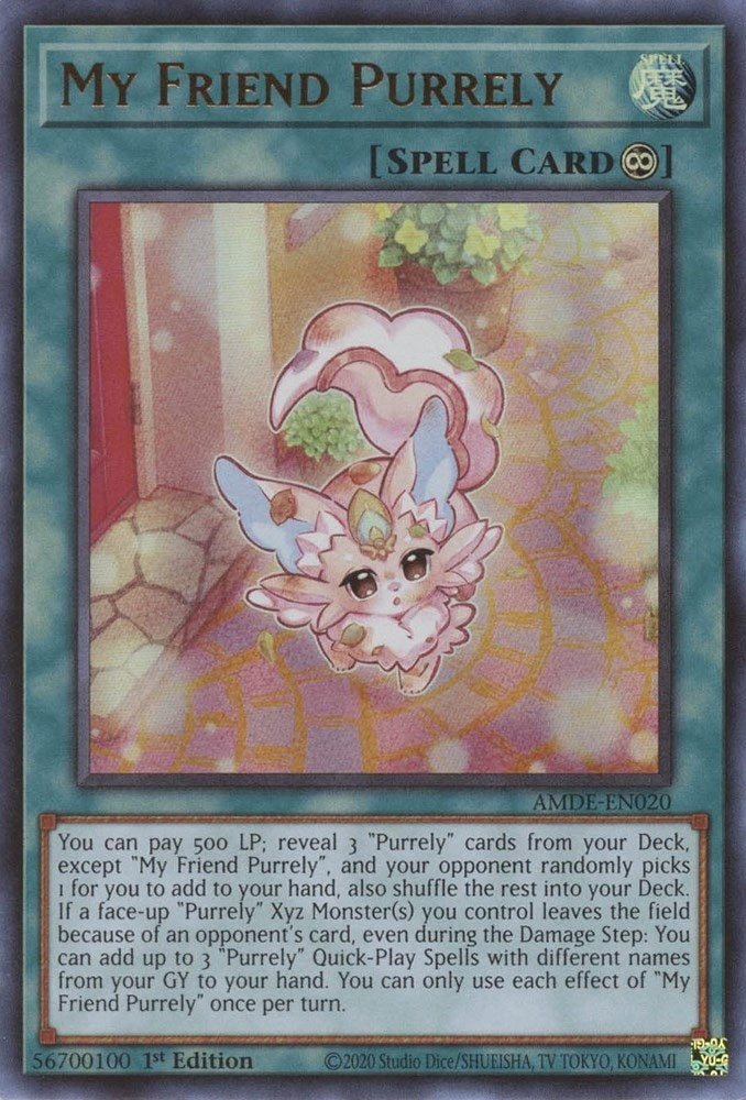 Image for My Friend Purrely (AMDE-EN020) (AMDE) - YuGiOh