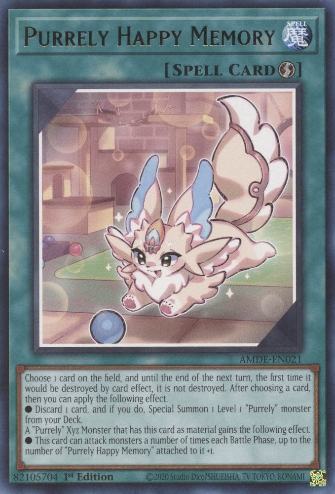 Image for Purrely Happy Memory (AMDE-EN021) (AMDE) - YuGiOh