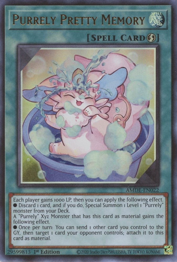 Image for Purrely Pretty Memory (AMDE-EN022) (AMDE) - YuGiOh