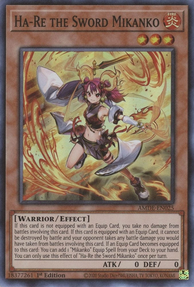 Image for Ha-Re the Sword Mikanko (AMDE-EN025) (AMDE) - YuGiOh