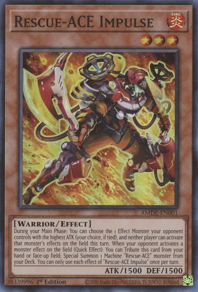 Image for Rescue-ACE Impulse (AMDE-EN001) (AMDE) - YuGiOh