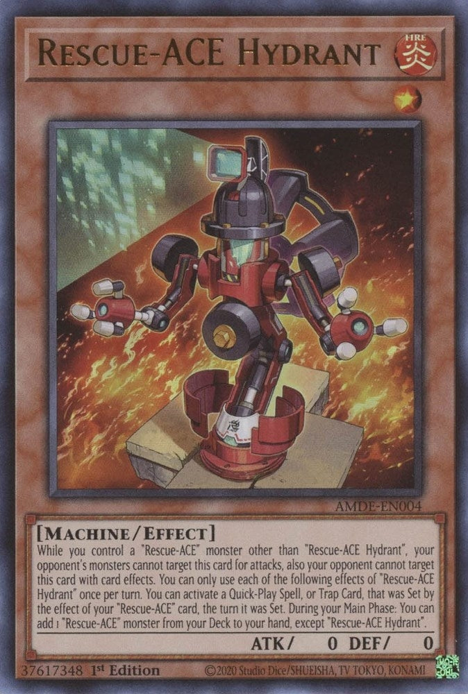 Image for Rescue-ACE Hydrant (AMDE-EN004) (AMDE) - YuGiOh