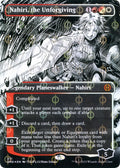 Nahiri, the Unforgiving (Borderless) (Step-and-Compleat Foil) (471) (Phyrexia: All Will Be One)