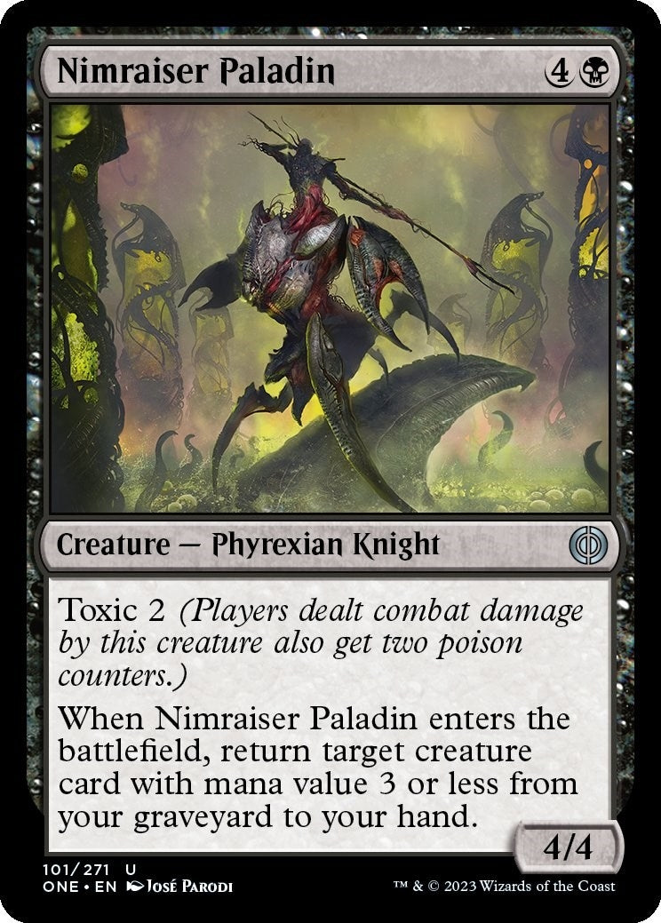 Image for Nimraiser Paladin (101) (Phyrexia: All Will Be One) - Magic: The Gathering