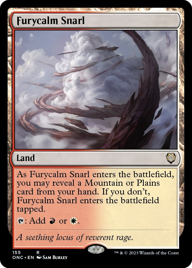 Image for Furycalm Snarl (155) (Phyrexia: All Will Be One) - Magic: The Gathering