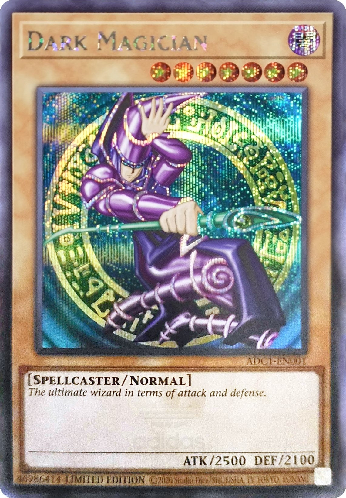 Dark Magician (Adidas Exclusive) (ADC1-EN001) (MISC)