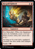Image for Hexgold Halberd (136) (Phyrexia: All Will Be One) - Magic: The Gathering