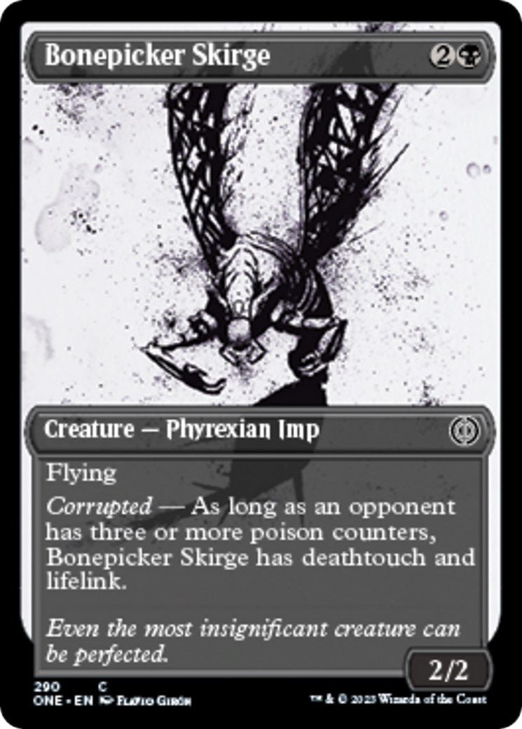 Image for Bonepicker Skirge (Showcase) (290) (Phyrexia: All Will Be One) - Magic: The Gathering
