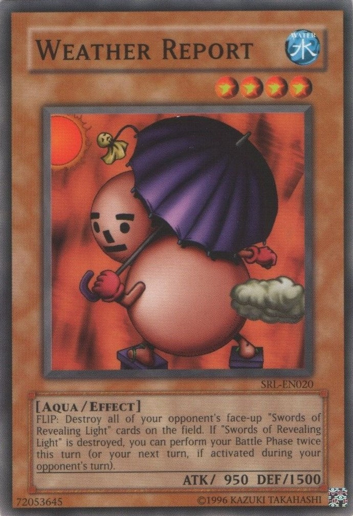 Image for Weather Report (SRL-EN020) (Spell Ruler (Worldwide English)) - YuGiOh