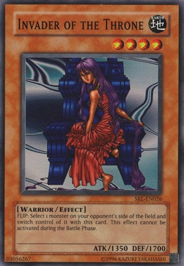 Image for Invader of the Throne (SRL-EN026) (Spell Ruler (Worldwide English)) - YuGiOh
