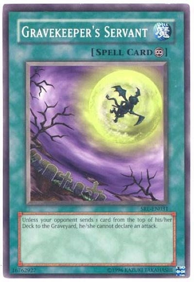 Image for Gravekeeper's Servant (SRL-EN031) (Spell Ruler (Worldwide English)) - YuGiOh