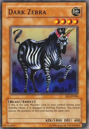 Image for Dark Zebra (SRL-EN084) (Spell Ruler (Worldwide English)) - YuGiOh