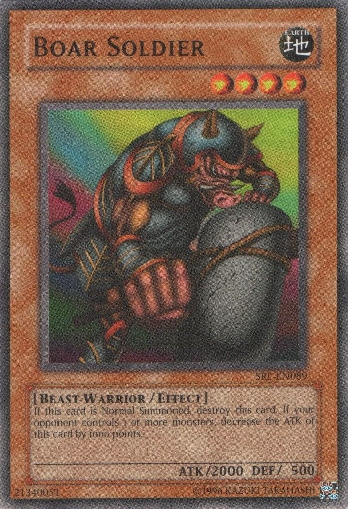 Image for Boar Soldier (SRL-EN089) (SRL-EN) - YuGiOh
