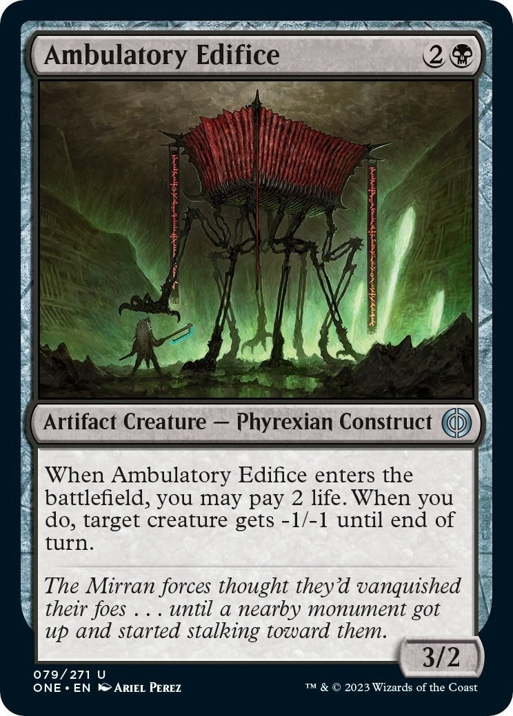 Image for Ambulatory Edifice (79) (Phyrexia: All Will Be One) - Magic: The Gathering