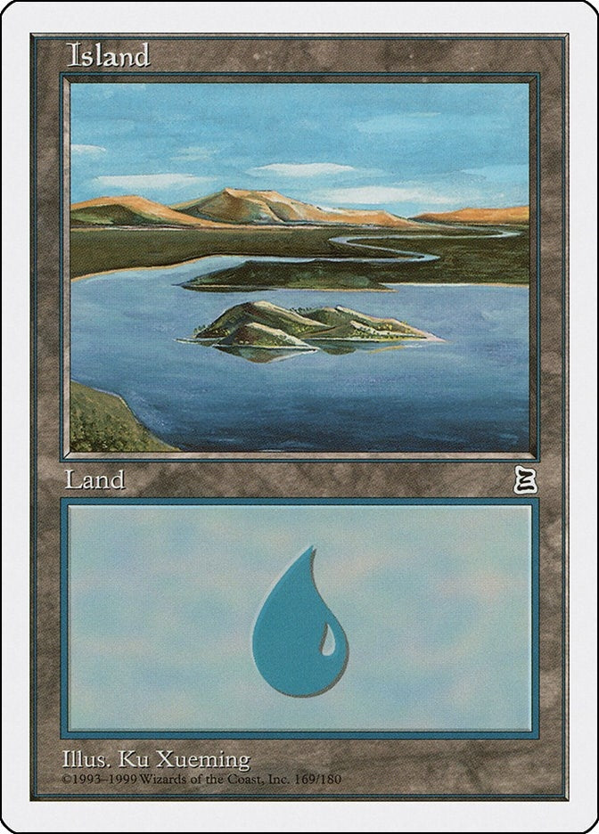 Image for Island (169) (169) (Portal Three Kingdoms) - Magic: The Gathering