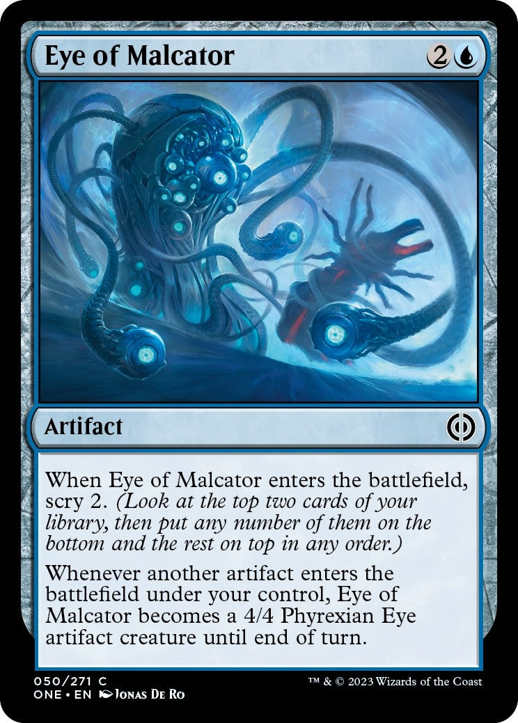 Image for Eye of Malcator (50) (Phyrexia: All Will Be One) - Magic: The Gathering