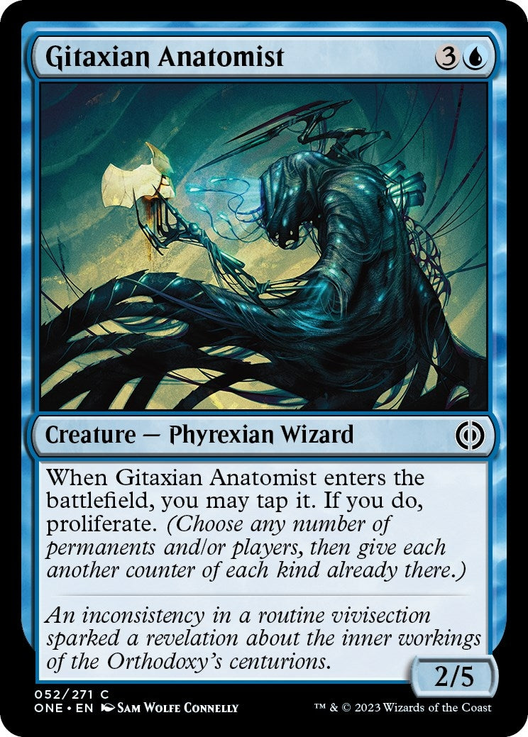 Image for Gitaxian Anatomist (52) (Phyrexia: All Will Be One) - Magic: The Gathering