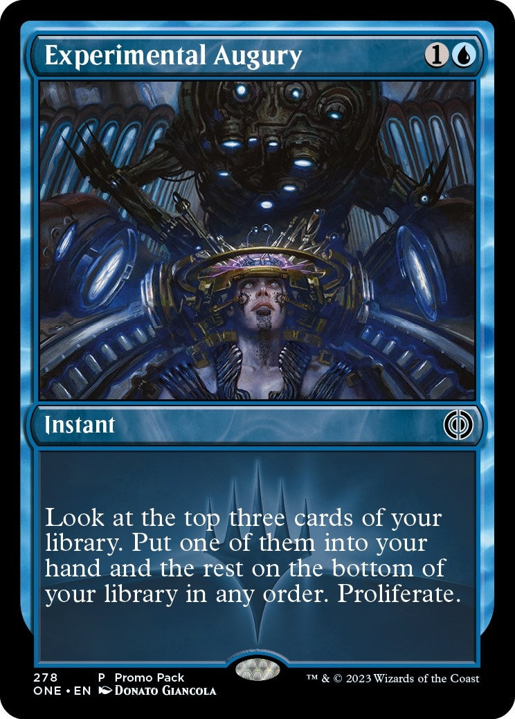 Image for Experimental Augury (278) (Phyrexia: All Will Be One) - Magic: The Gathering