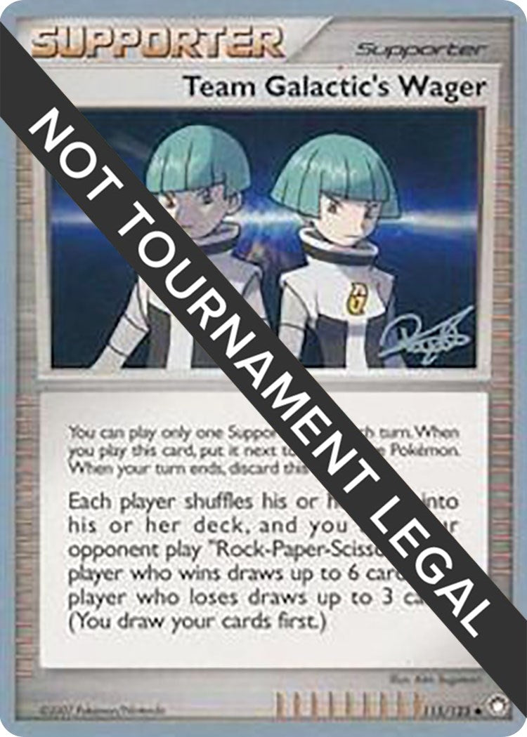 Image for Team Galactic's Wager - 2008 (Paul Atanassov) (115/123) (WCD) - Pokemon