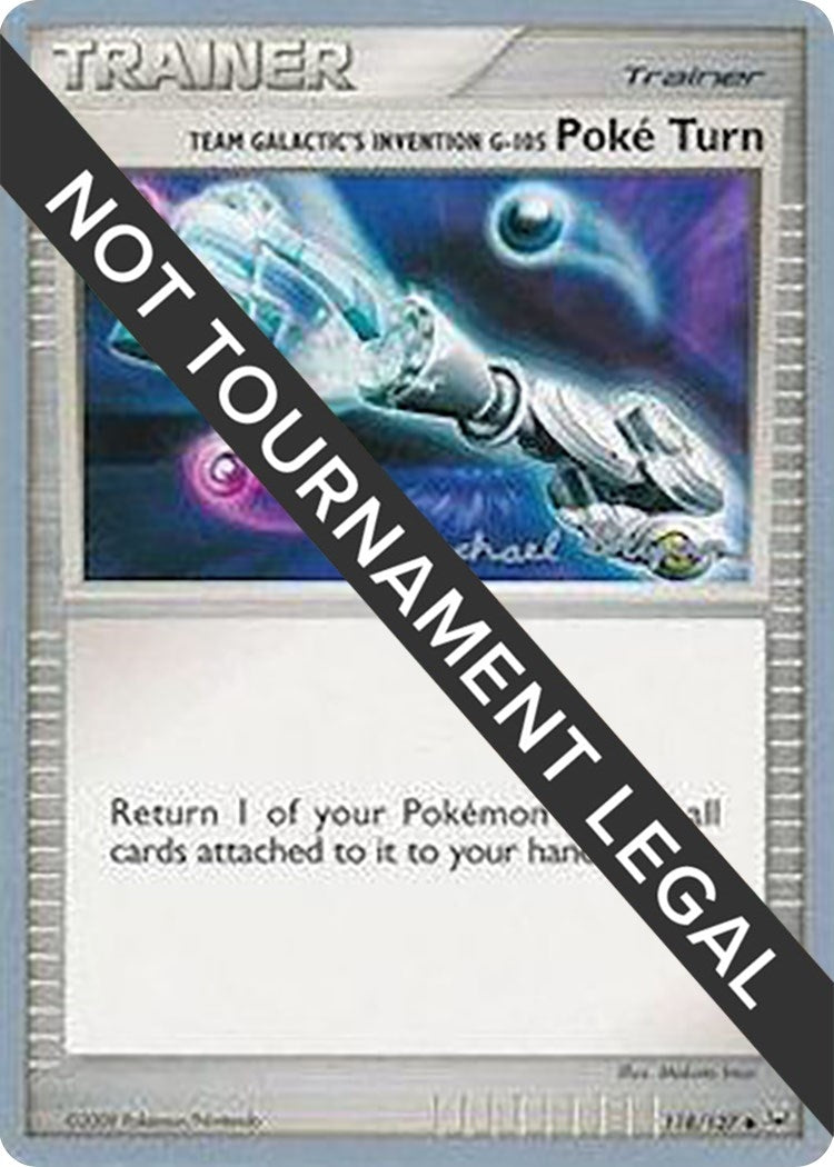 Image for Team Galactic's Invention G-105 Poke Turn - 2010 (Mychael Bryan) (118/127) (WCD) - Pokemon