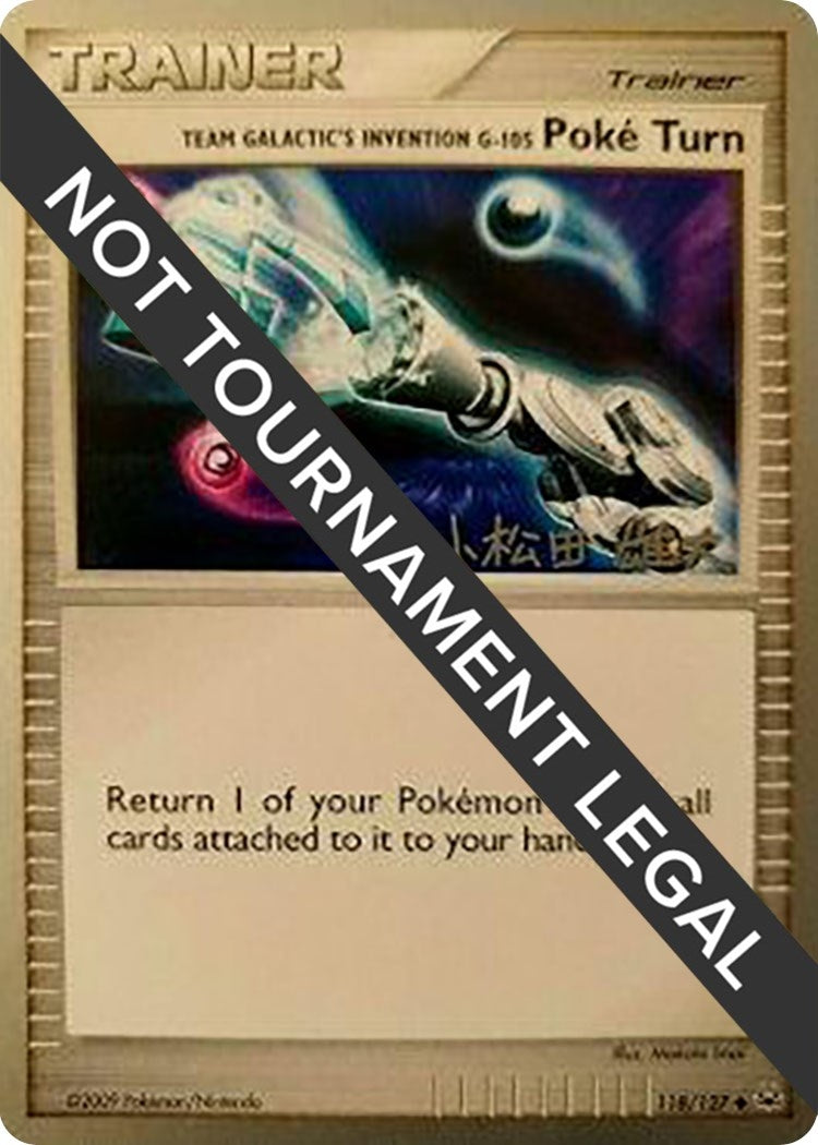 Image for Team Galactic's Invention G-105 Poke Turn - 2010 (Yuta Komatsuda) (118/127) (WCD) - Pokemon