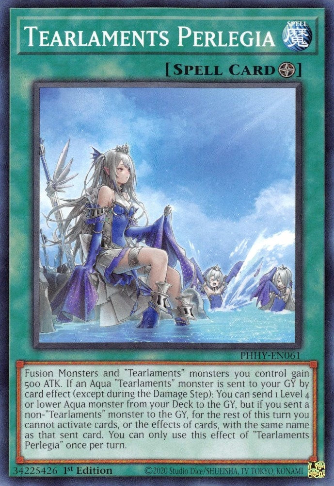 Image for Tearlaments Perlegia (PHHY-EN061) (PHHY) - YuGiOh