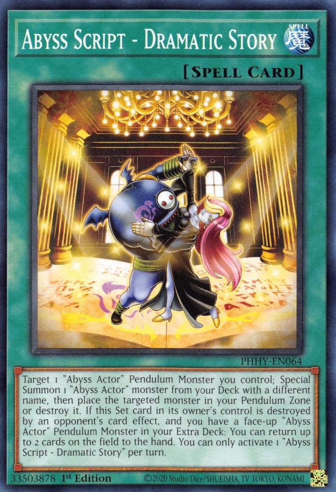 Image for Abyss Script - Dramatic Story (PHHY-EN064) (PHHY) - YuGiOh