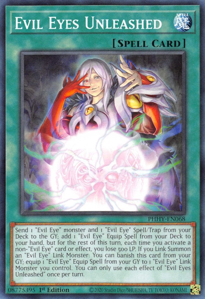 Image for Evil Eyes Unleashed (PHHY-EN068) (PHHY) - YuGiOh