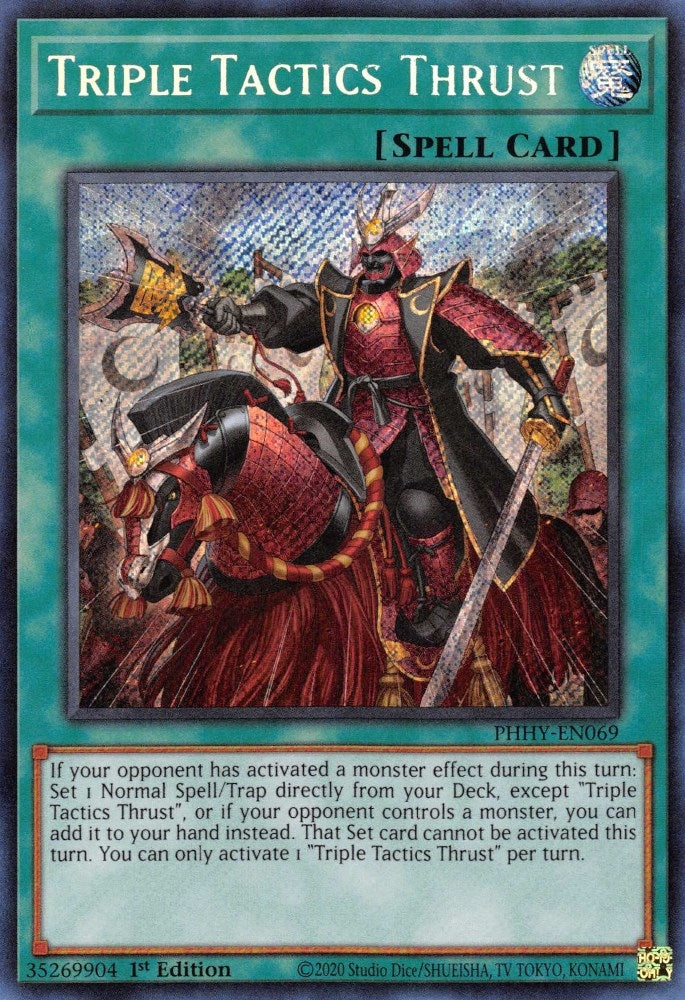 Image for Triple Tactics Thrust (PHHY-EN069) (PHHY) - YuGiOh