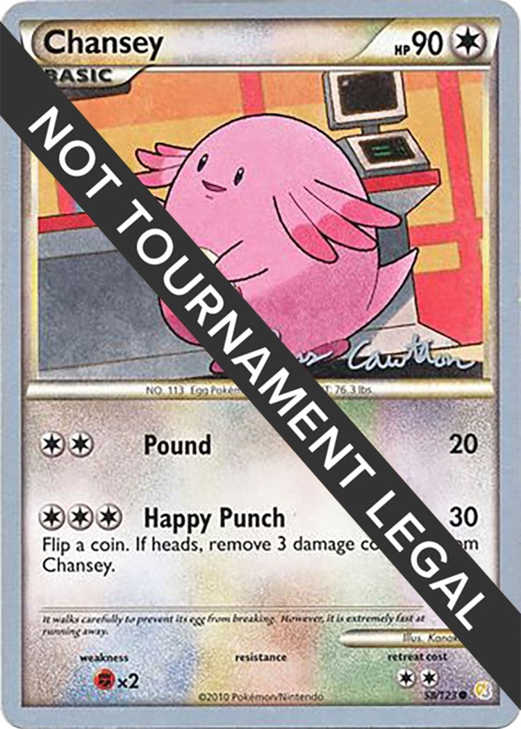 Image for Chansey - 2011 (Ross Cawthon) (58/123) (WCD) - Pokemon