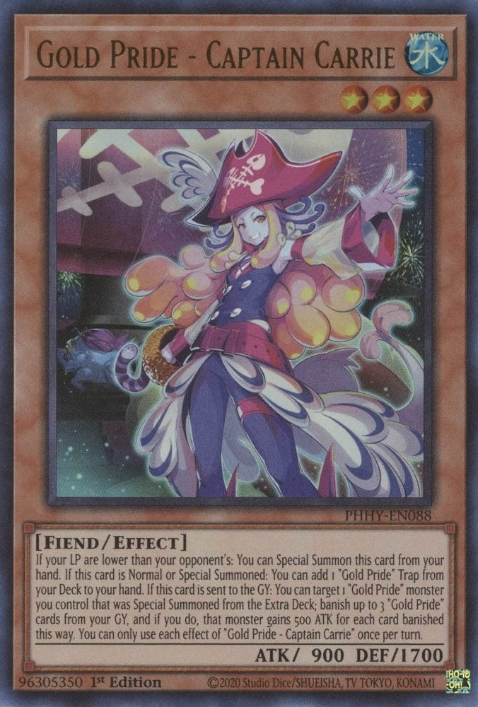 Image for Gold Pride - Captain Carrie (PHHY-EN088) (PHHY) - YuGiOh