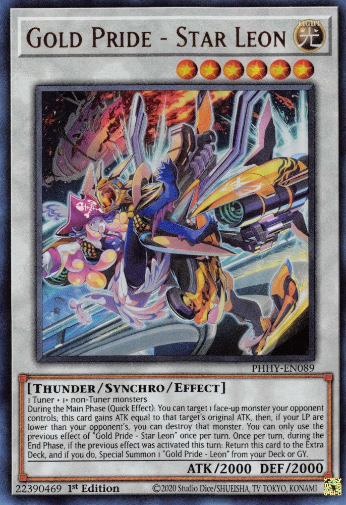 Image for Gold Pride - Star Leon (PHHY-EN089) (PHHY) - YuGiOh