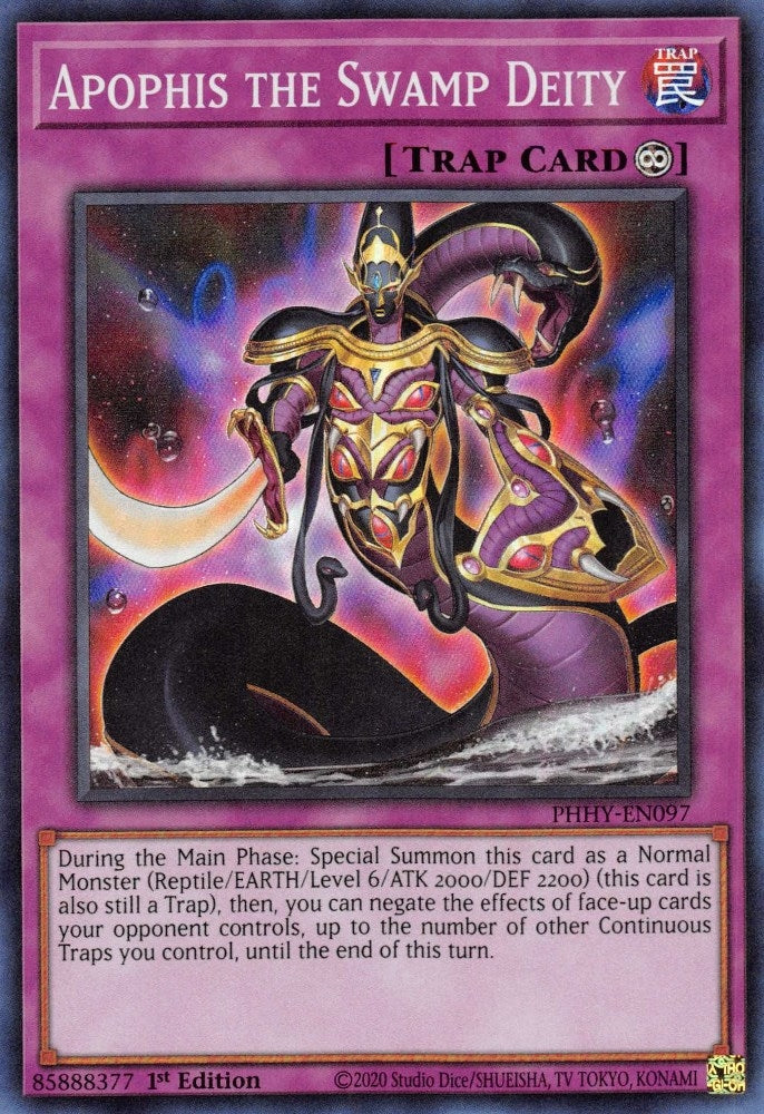 Image for Apophis the Swamp Deity (PHHY-EN097) (PHHY) - YuGiOh
