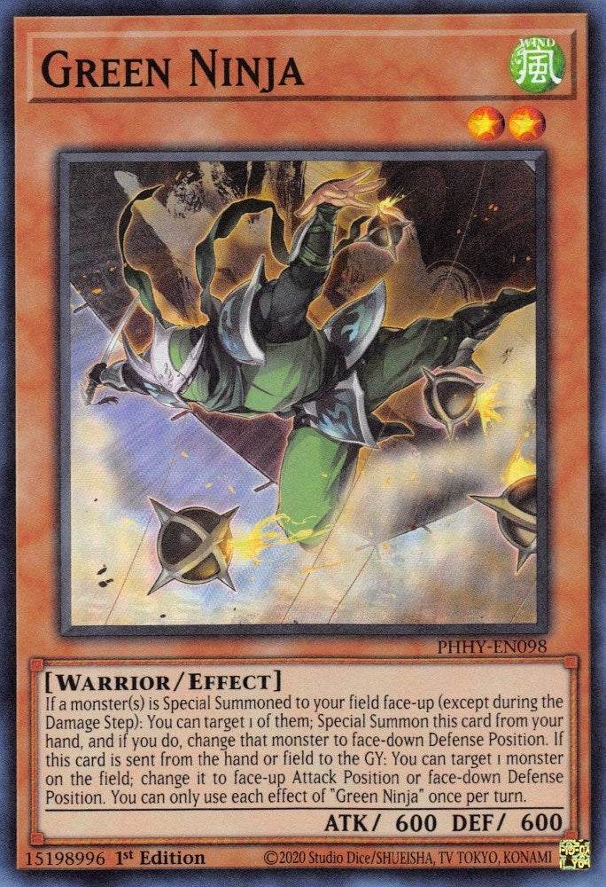 Image for Green Ninja (PHHY-EN098) (PHHY) - YuGiOh