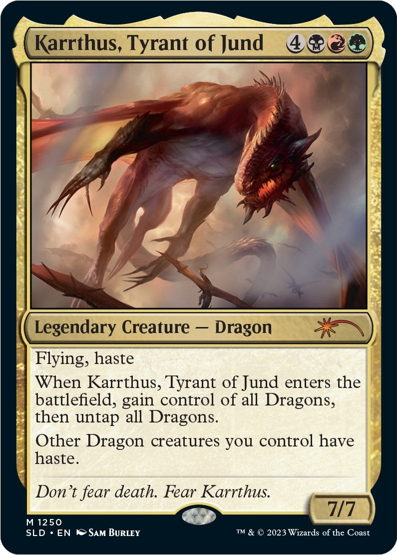 Image for Karrthus, Tyrant of Jund (1250) (Secret Lair Drop Series) - Magic: The Gathering