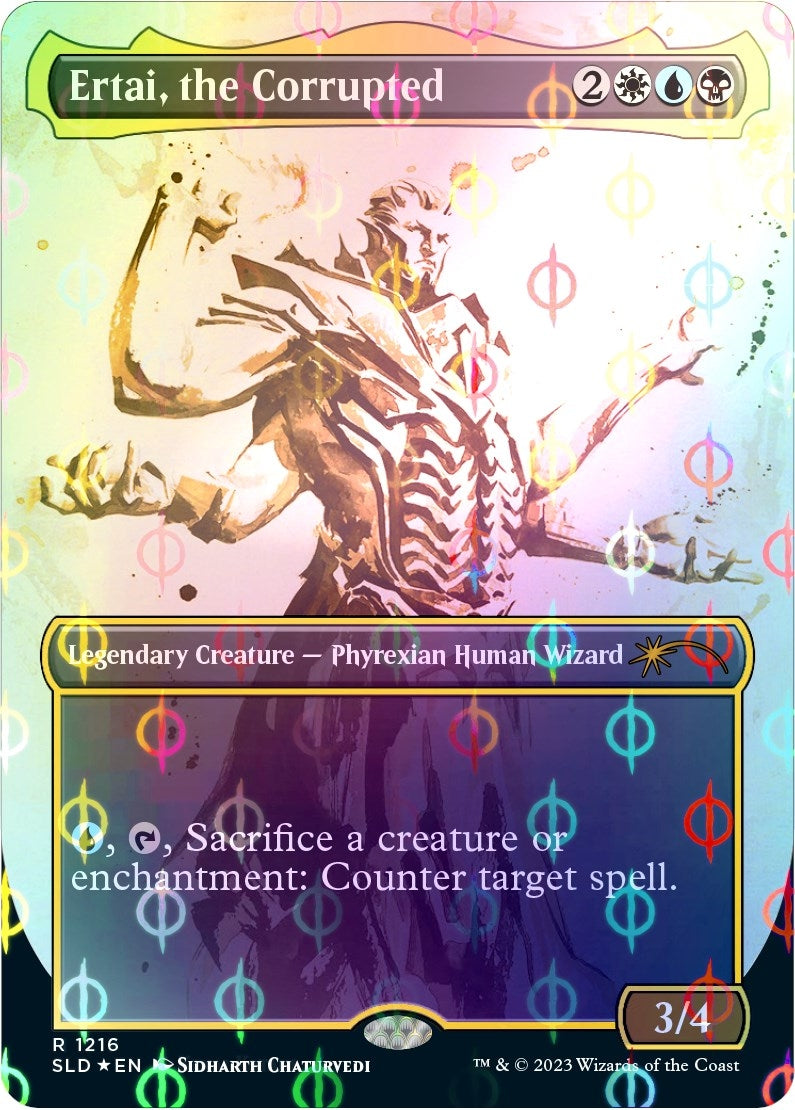 Image for Ertai, the Corrupted (Step-and-Compleat Foil) (1216) (Secret Lair Drop Series) - Magic: The Gathering