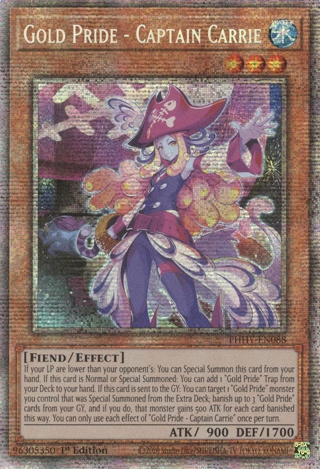 Image for Gold Pride - Captain Carrie (Starlight Rare) (PHHY-EN088) (PHHY) - YuGiOh