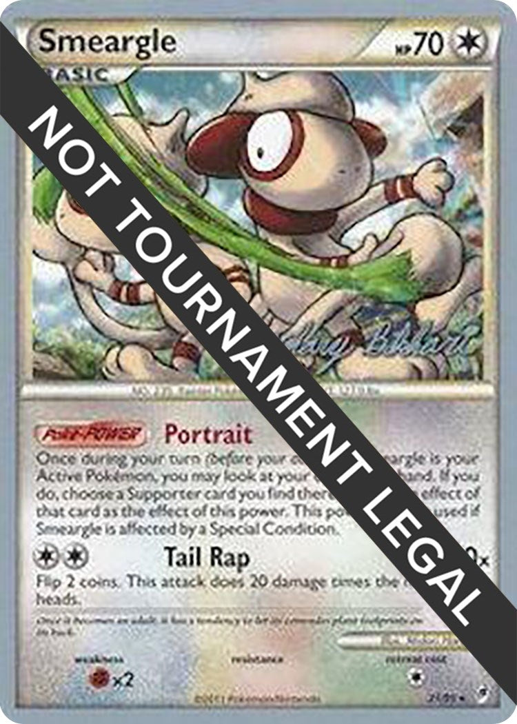 Image for Smeargle - 2012 (Zachary Bokhari) (21/95) (WCD) - Pokemon