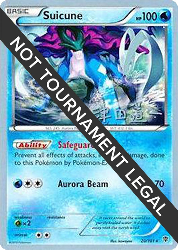 Image for Suicune - 2014 (Michikazu Tsuda) (20/101) (WCD) - Pokemon