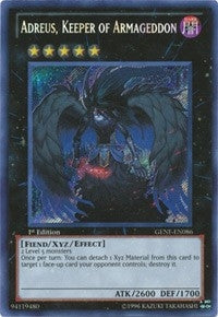 Image for Adreus, Keeper of Armageddon (GENF-EN086) (GENF) - YuGiOh