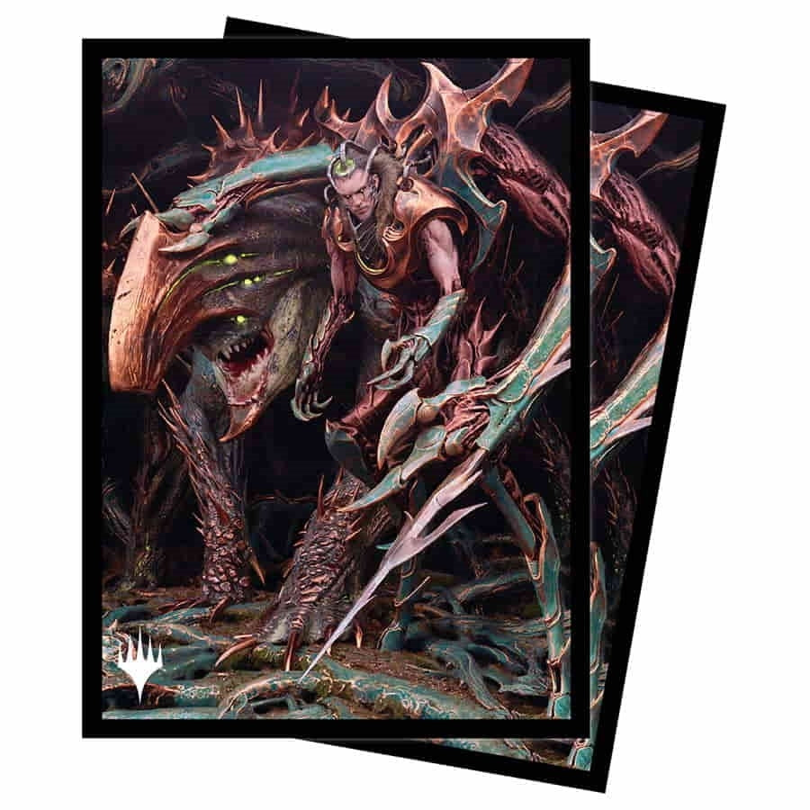 Image for Phyrexia: All Will Be One Lukka, Bound to Ruin Standard Deck Protector sleeves for Magic (100-pack) - Card Sleeves