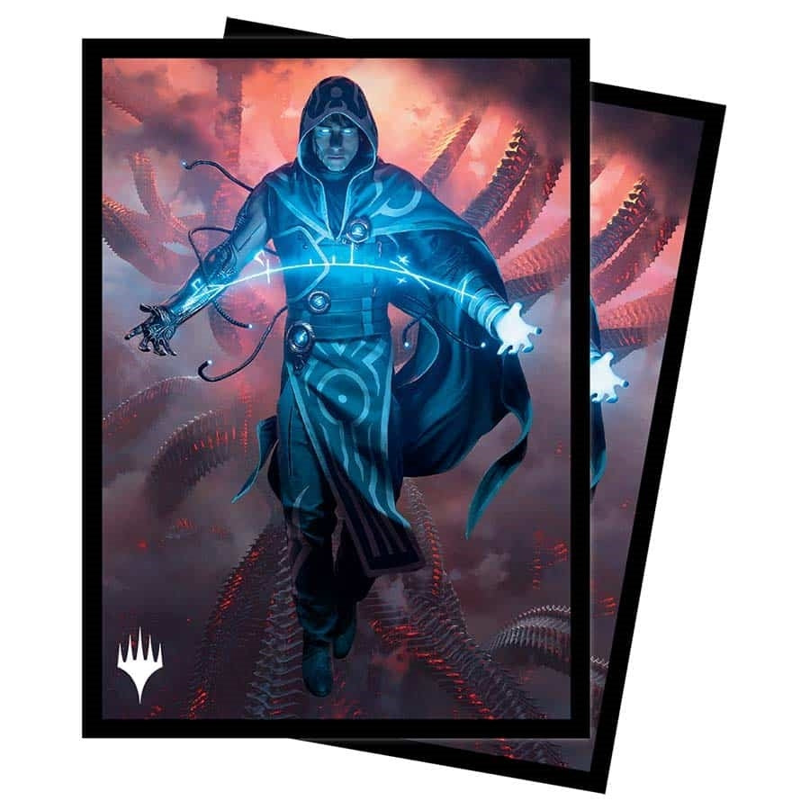 Image for Phyrexia: All Will Be One Jace, the Perfected Mind Standard Deck Protector sleeves for Magic (100-pack) - Card Sleeves