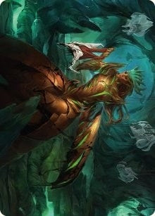 Image for Glissa Sunslayer Art Card (47) (Phyrexia: All Will Be One) - Magic: The Gathering