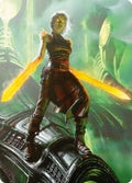 Image for Nahiri, the Unforgiving Art Card (51/81) (51) (Phyrexia: All Will Be One) - Magic: The Gathering