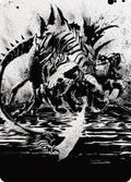 Image for Karumonix, the Rat King Art Card (70) (Phyrexia: All Will Be One) - Magic: The Gathering