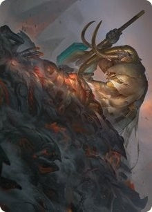 Image for Against All Odds Art Card (1) (Phyrexia: All Will Be One) - Magic: The Gathering