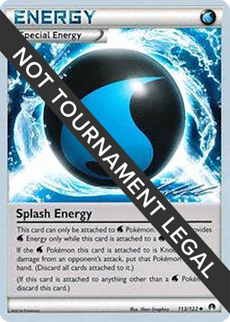 Image for Splash Energy - 2016 (Cody Walinski) (113/122) (WCD) - Pokemon