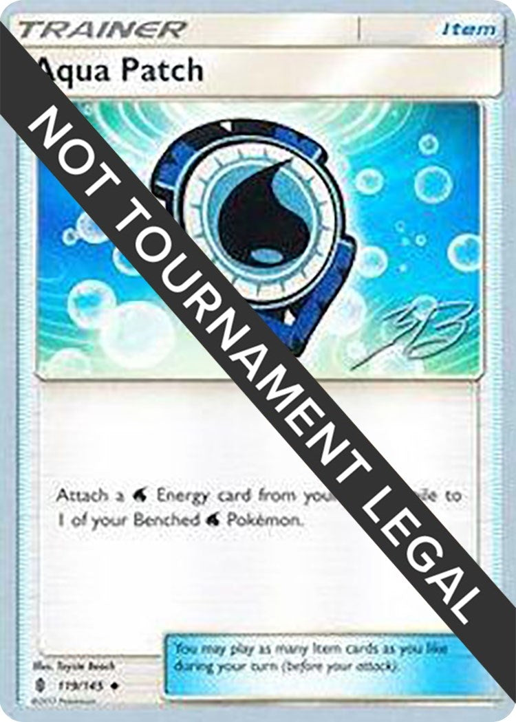 Image for Aqua Patch - 2017 (Zachary Bokhari) (119/145) (WCD) - Pokemon