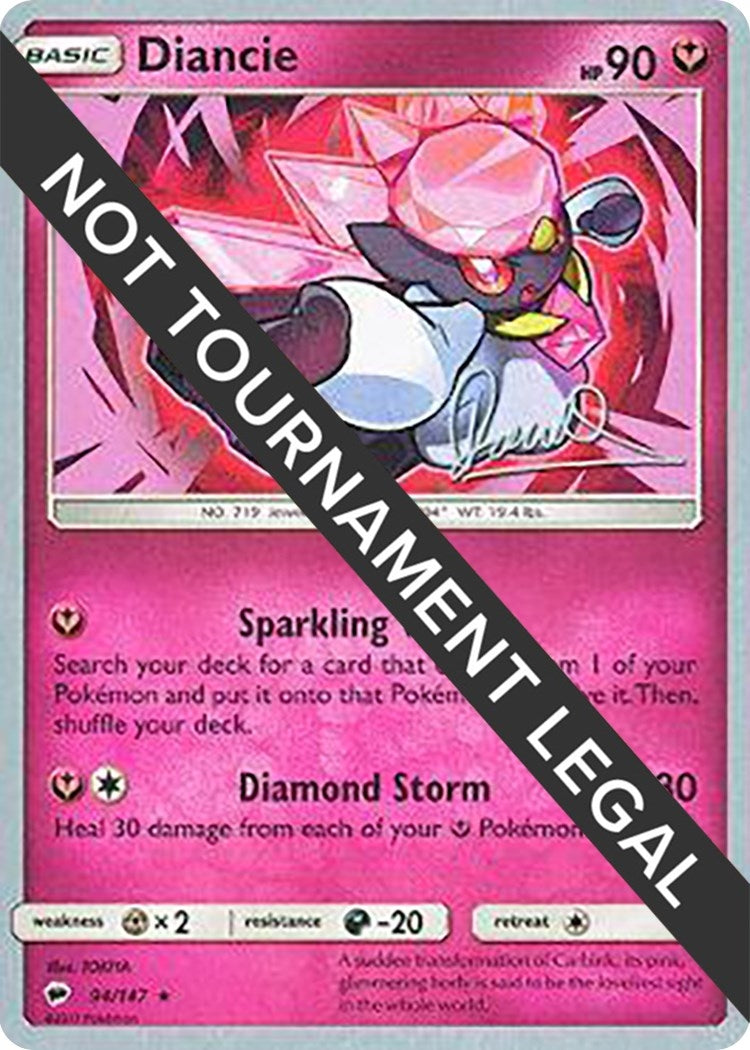 Image for Diancie - 2017 (Diego Cassiraga) (94/147) (WCD) - Pokemon