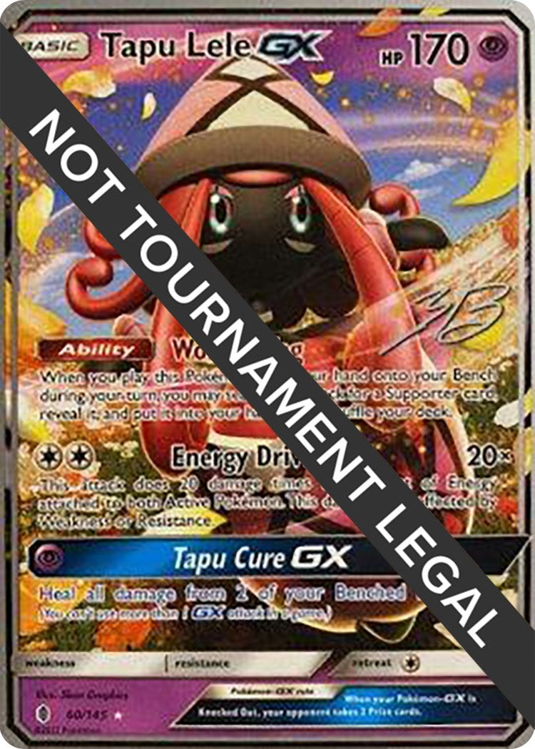 Image for Tapu Lele GX - 2017 (Zachary Bokhari) (60/145) (WCD) - Pokemon